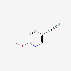 5-ethynyl-2-methoxypyridine CAS 663955-59-7