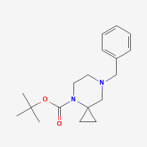tert-butyl 7-benzyl-4,7-diazaspiro[2.5]octane-4-carboxylate CAS 674792-03-1