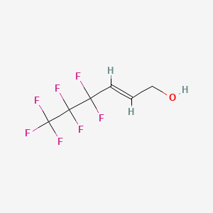 (E)-4,4,5,5,6,6,6-heptafluorohex-2-en-1-ol CAS 679-03-8
