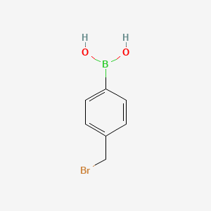 [4-(bromomethyl)phenyl]boronic acid CAS 68162-47-0