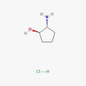 trans-(1R,2R)-2-aminocyclopentan-1-ol;hydrochloride CAS 68327-11-7