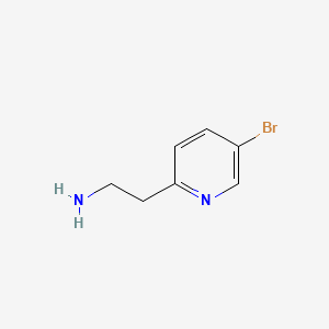 2-(5-bromo-2-pyridinyl)ethanamine CAS 691872-17-0