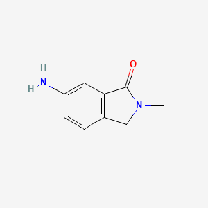 6-amino-2-methyl-3H-isoindol-1-one CAS 69189-26-0