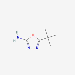 5-tert-butyl-1,3,4-oxadiazol-2-amine CAS 69741-92-0
