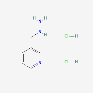pyridin-3-ylmethylhydrazine;dihydrochloride CAS 6978-97-8
