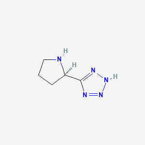 5-[(2R)-pyrrolidin-2-yl]-2H-tetrazole CAS 702700-79-6