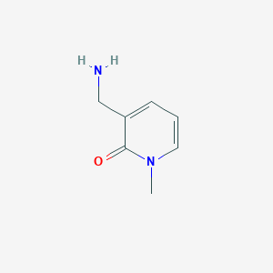 3-(aminomethyl)-1-methylpyridin-2-one CAS 70449-22-8
