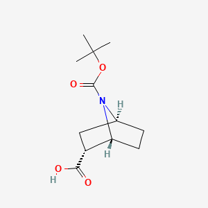 (1R,2R,4S)-7-[(2-methylpropan-2-yl)oxycarbonyl]-7-azabicyclo[2.2.1]heptane-2-carboxylic acid CAS 711082-67-6