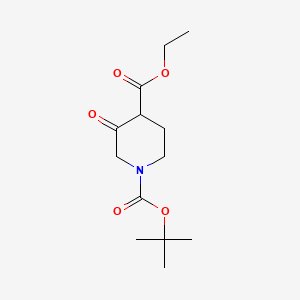 1-O-tert-butyl 4-O-ethyl 3-oxopiperidine-1,4-dicarboxylate CAS 71233-25-5
