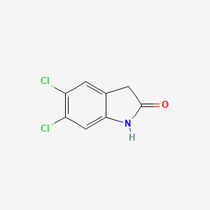 5,6-dichloro-1,3-dihydroindol-2-one CAS 71293-59-9
