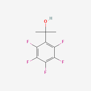 2-(2,3,4,5,6-pentafluorophenyl)propan-2-ol CAS 715-31-1