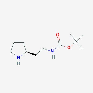 tert-butyl N-[2-[(2S)-pyrrolidin-2-yl]ethyl]carbamate CAS 719999-55-0