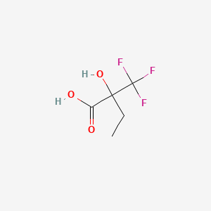 2-hydroxy-2-(trifluoromethyl)butanoic acid CAS 72114-82-0