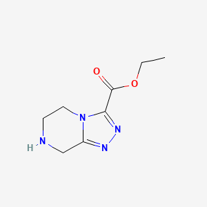 ethyl 5,6,7,8-tetrahydro-[1,2,4]triazolo[4,3-a]pyrazine-3-carboxylate CAS 723286-68-8
