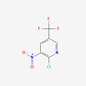 2-chloro-3-nitro-5-(trifluoromethyl)pyridine CAS 72587-15-6