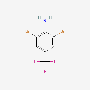 2,6-dibromo-4-(trifluoromethyl)aniline CAS 72678-19-4