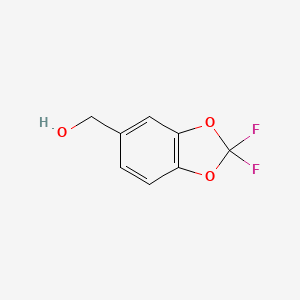 (2,2-difluoro-1,3-benzodioxol-5-yl)methanol CAS 72768-97-9