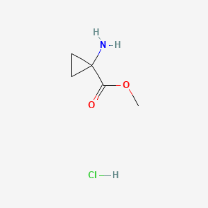 methyl 1-aminocyclopropane-1-carboxylate;hydrochloride CAS 72784-42-0