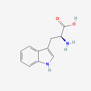 (2S)-2-amino-3-(1H-indol-3-yl)propanoic acid CAS 73-22-3