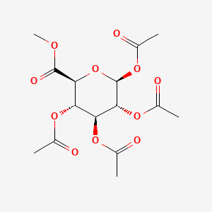 methyl (2S,3S,4S,5R,6S)-3,4,5,6-tetraacetyloxyoxane-2-carboxylate CAS 7355-18-2