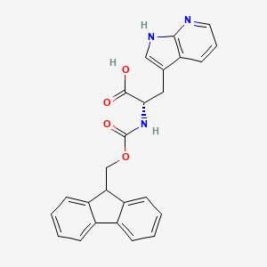 (2S)-2-(9H-fluoren-9-ylmethoxycarbonylamino)-3-(1H-pyrrolo[2,3-b]pyridin-3-yl)propanoic acid CAS 737007-45-3
