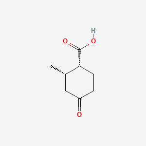 cis-(1R,2S)-2-methyl-4-oxocyclohexane-1-carboxylic acid CAS 73831-00-2
