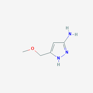 5-(methoxymethyl)-1H-pyrazol-3-amine CAS 739366-03-1