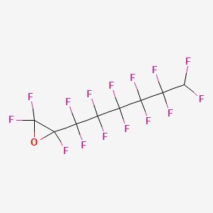 2-(1,1,2,2,3,3,4,4,5,5,6,6-dodecafluorohexyl)-2,3,3-trifluorooxirane CAS 742-84-7