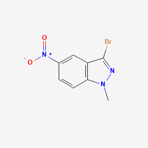 3-bromo-1-methyl-5-nitroindazole CAS 74209-25-9