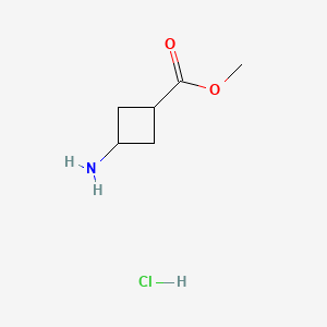 methyl 3-aminocyclobutane-1-carboxylate;hydrochloride CAS 74316-29-3