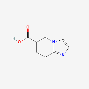 5,6,7,8-tetrahydroimidazo[1,2-a]pyridine-6-carboxylic acid CAS 744171-82-2