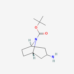 tert-butyl (1S,5R)-3-amino-8-azabicyclo[3.2.1]octane-8-carboxylate CAS 744183-20-8