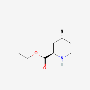 ethyl (2R,4R)-4-methylpiperidine-2-carboxylate CAS 74863-85-7