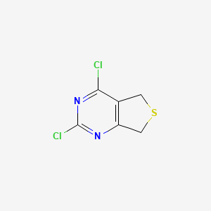 2,4-dichloro-5,7-dihydrothieno[3,4-d]pyrimidine CAS 74901-71-6