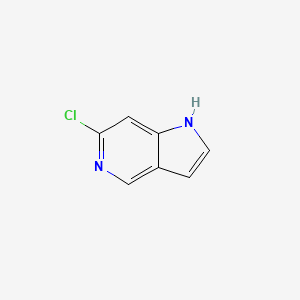 6-chloro-1H-pyrrolo[3,2-c]pyridine CAS 74976-31-1