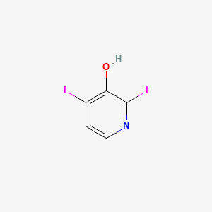 2,4-diiodopyridin-3-ol CAS 750638-97-2