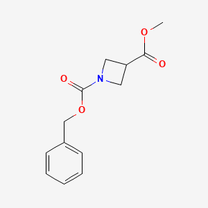 1-O-benzyl 3-O-methyl azetidine-1,3-dicarboxylate CAS 757239-60-4