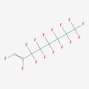 1,2,3,3,4,4,5,5,6,6,7,7,8,8,8-pentadecafluorooct-1-ene CAS 7621-51-4