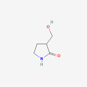 3-(hydroxymethyl)pyrrolidin-2-one CAS 76220-94-5