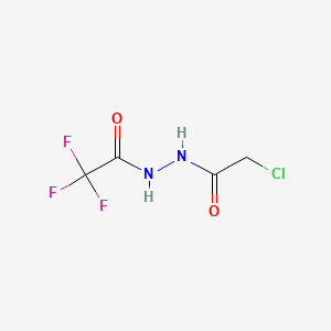 N'-(2-chloroacetyl)-2,2,2-trifluoroacetohydrazide CAS 762240-99-3