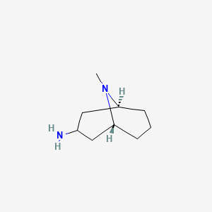 (1R,5S)-9-methyl-9-azabicyclo[3.3.1]nonan-3-amine CAS 76272-56-5