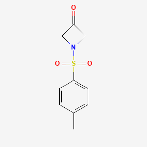 1-(4-methylphenyl)sulfonylazetidin-3-one CAS 76543-27-6