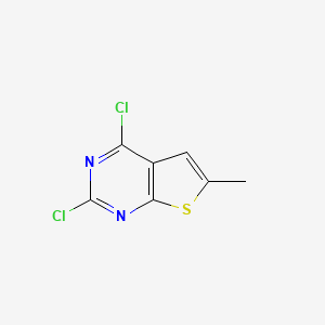 2,4-dichloro-6-methylthieno[2,3-d]pyrimidine CAS 76872-23-6