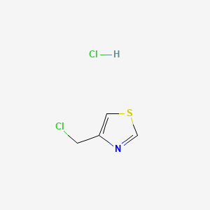 4-(chloromethyl)-1,3-thiazole;hydrochloride CAS 7709-58-2