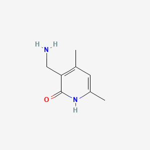 3-(aminomethyl)-4,6-dimethyl-1H-pyridin-2-one CAS 771579-27-2