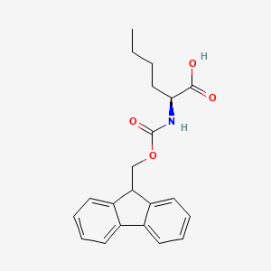 (2S)-2-(9H-fluoren-9-ylmethoxycarbonylamino)hexanoic acid CAS 77284-32-3