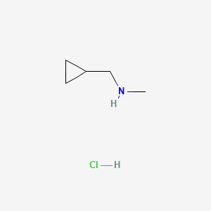 1-cyclopropyl-N-methylmethanamine;hydrochloride CAS 77335-18-3