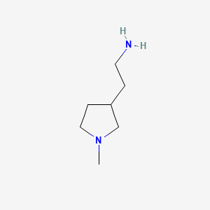 2-(1-methylpyrrolidin-3-yl)ethanamine CAS 774213-88-6