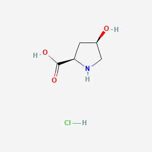 (2R,4R)-4-hydroxypyrrolidine-2-carboxylic acid;hydrochloride CAS 77449-94-6