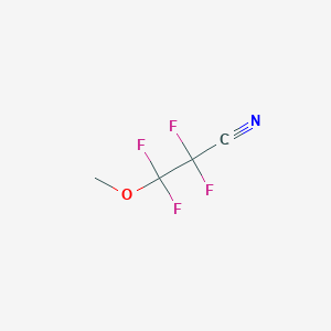 2,2,3,3-tetrafluoro-3-methoxypropanenitrile CAS 77946-88-4